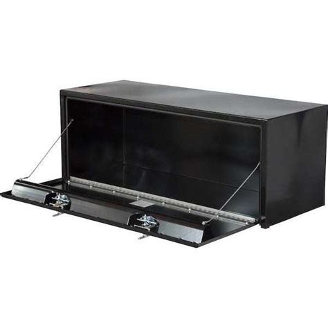 12 d black steel underbody truck box|18x18x48 truck tool box.